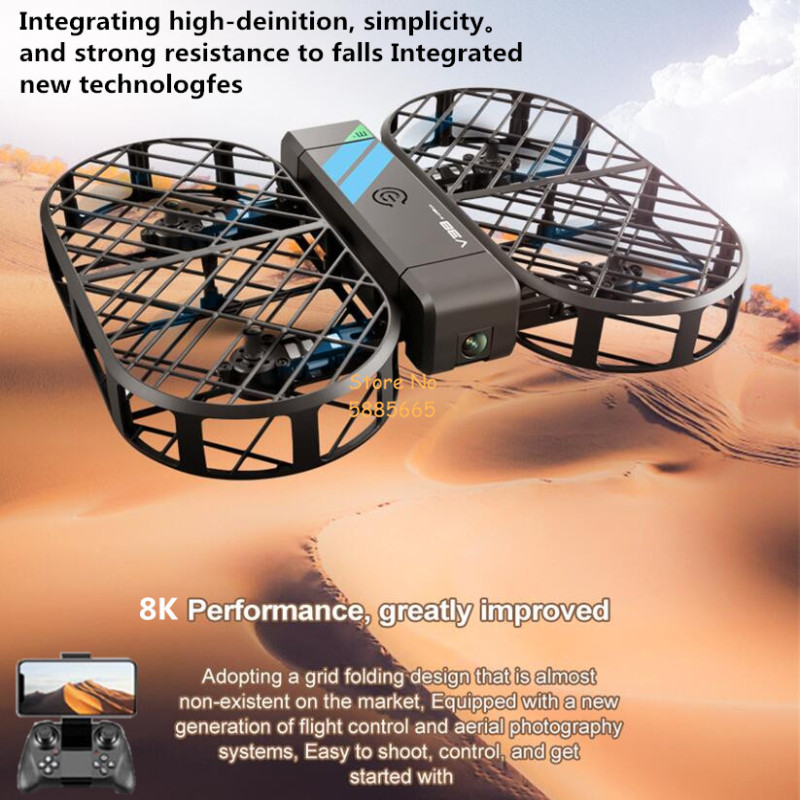 Drone Camera 4K - Kamera HD 8K 360 ° Ochrona
