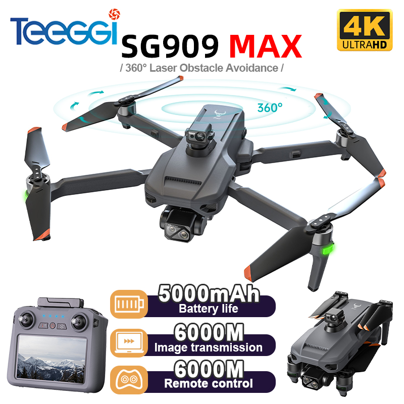 Drone Camera Lens - Teeggi SG909 MAX GPS Drone z