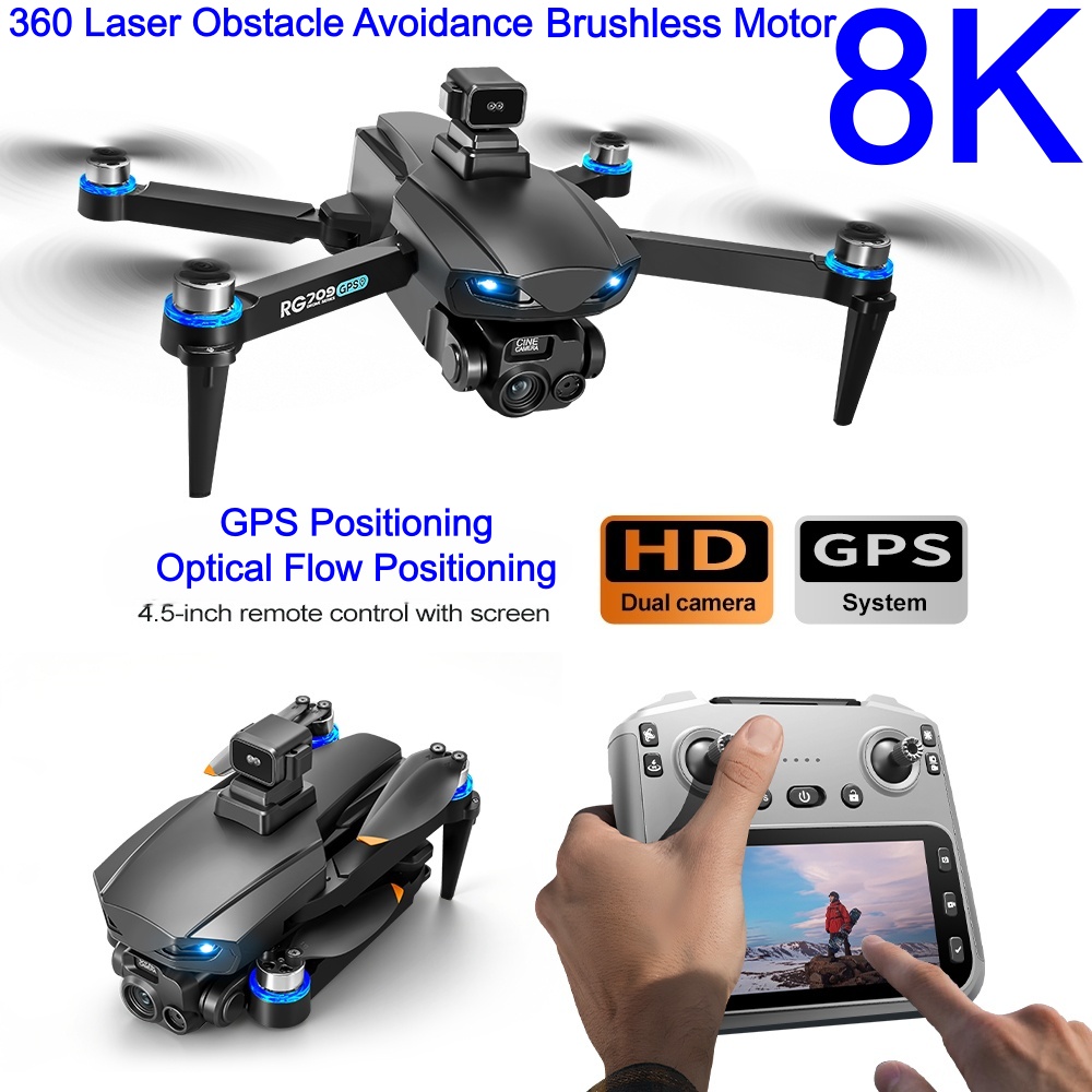 Drone Camera 4K - Nowy dron 8K z kamerą HD,