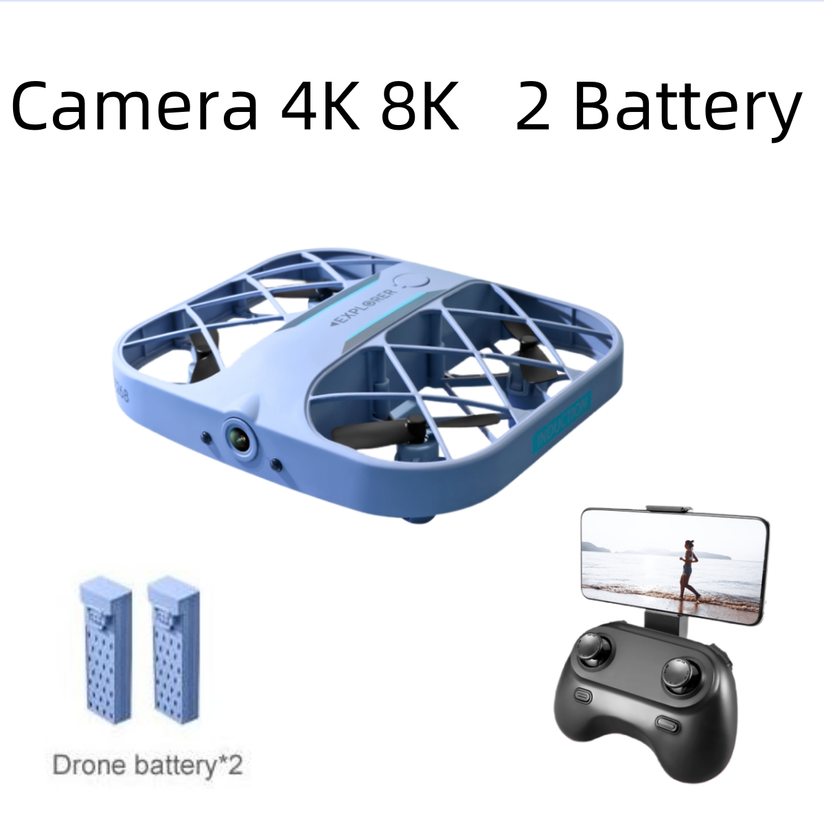 Drone Camera 4K - JJRC H107 FPV RC Dron z