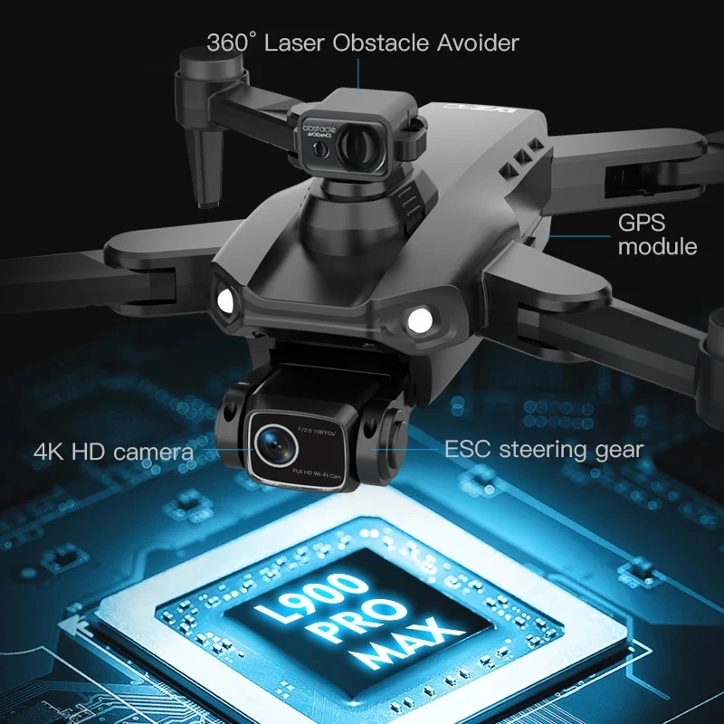 L900 Pro MAX GPS Drone 4K Prof – Drone Camera Professional recenzja i cena