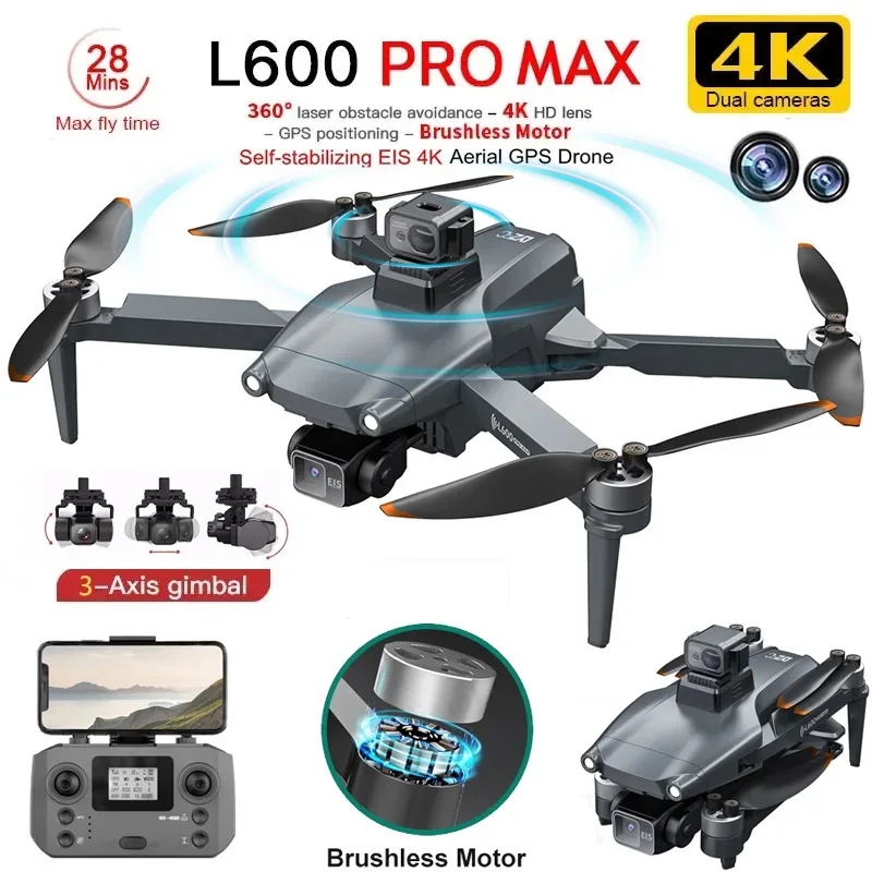 L600 PRO MAX GPS Drone Profesj – Drone Camera 4K recenzja i cena