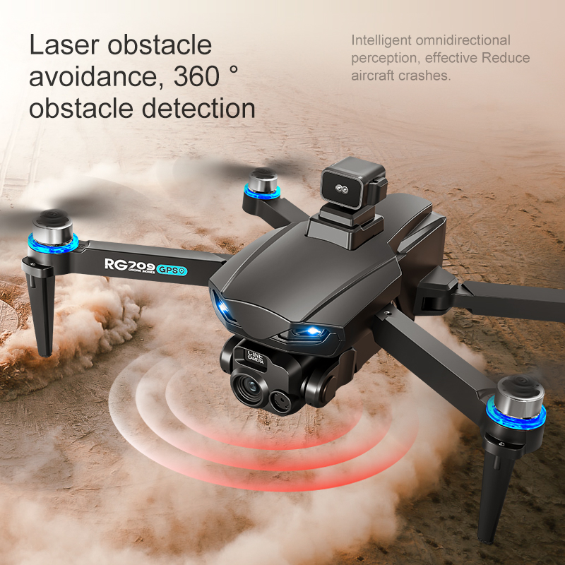 Nowy dron 8K z kamerą HD, lase – Drone Camera 4K recenzja i cena