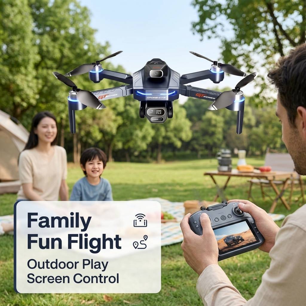 Zatwierdzony przez ANATEL Nowy – Drone Camera 4K recenzja i cena